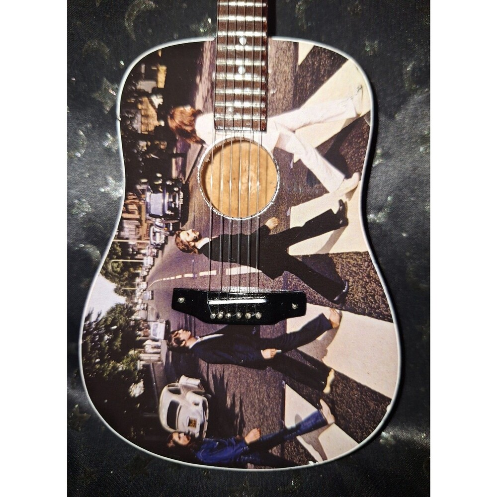 Axe Heaven Beatles Abbey Road Mini Guitar – Fab Four Tribute 1:4 Scale – FF-001